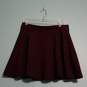 Wine Colored Joe Boxer Skirt